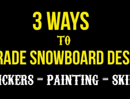 Snowboard design upgrade