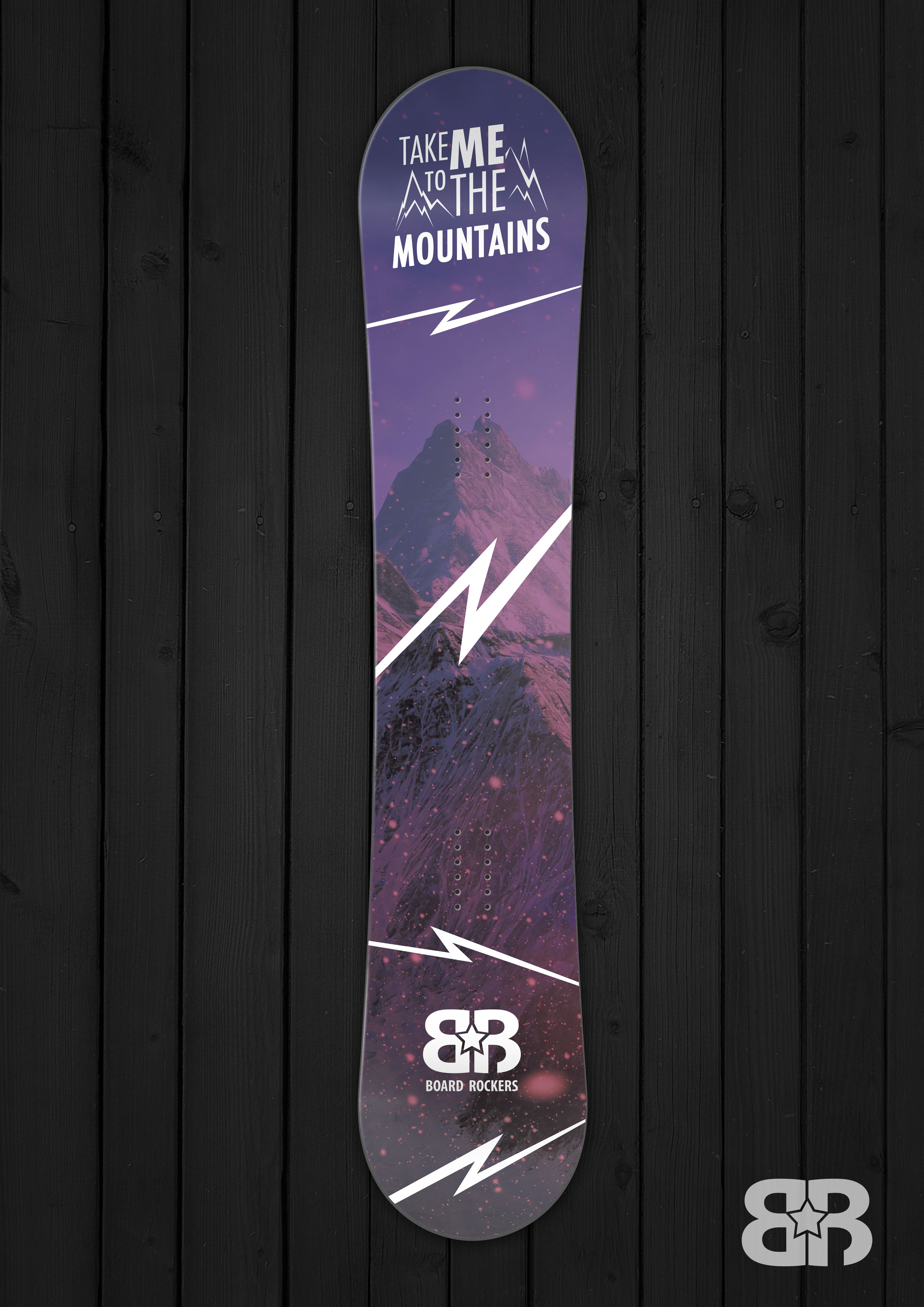Take Me 2018 Snowboard Wrap Board Rockers