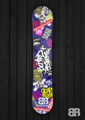 Board Rockers Sticky snowboard wrap